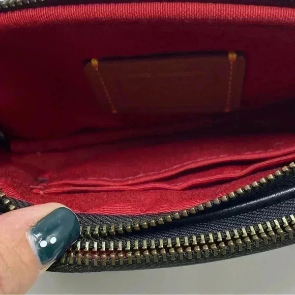 Disney X Coach Mickey Mouse Small Black Crossbody LIMITED EDITION Leather Bag - Picture 10 of 12